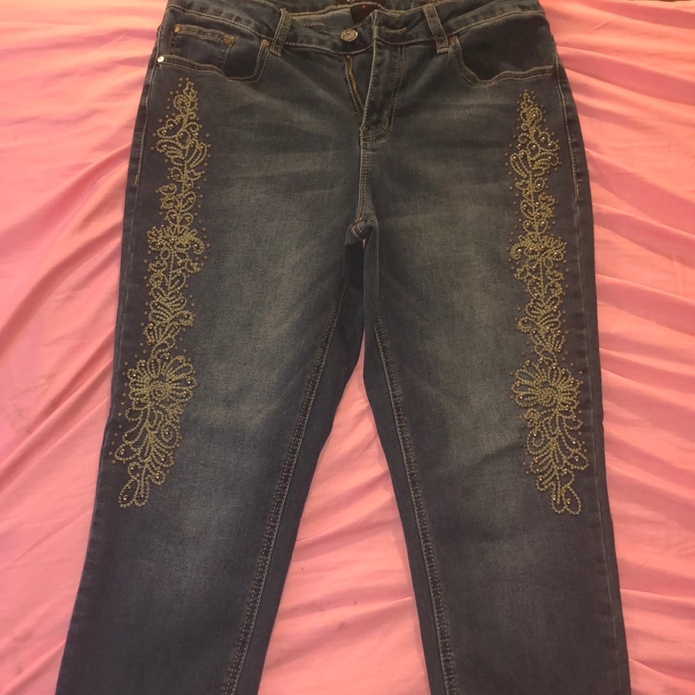 Earl Jean skinny ankle pants